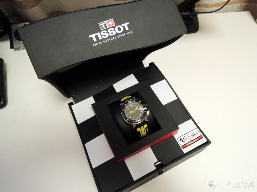 实有其表，虚有限量，Tissot 天梭 竞速系列 MotoGP2012限量款 石英男表 