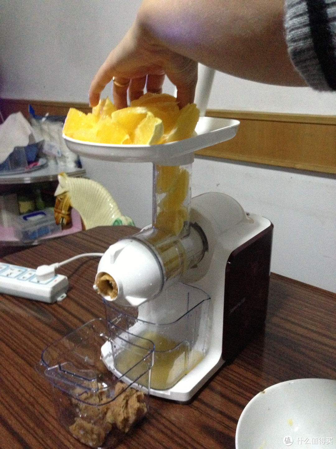亚马逊神价 Joyoung 九阳 JYZ-E7 低速螺旋挤压式榨汁机 使用小计