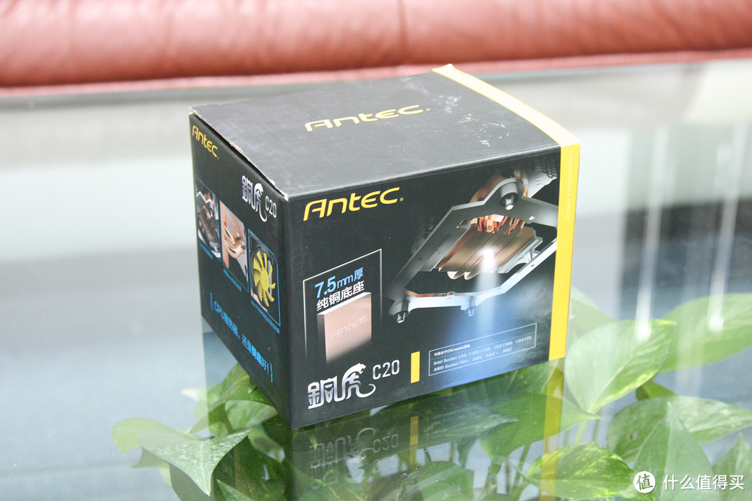 Antec 安钛克 铜虎 C20 多平台CPU散热器 开箱谍照，散热很是给力