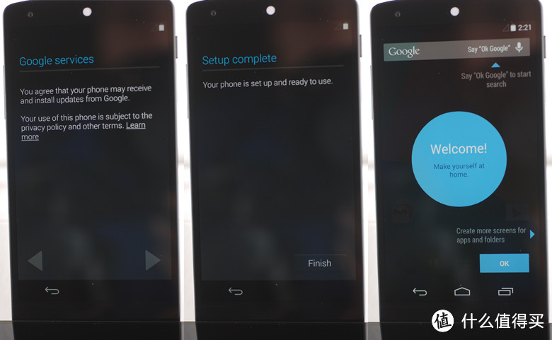 OK Google！Google 谷歌 Nexus 5 智能手机 黑白齐开 另附Google Now开启教程