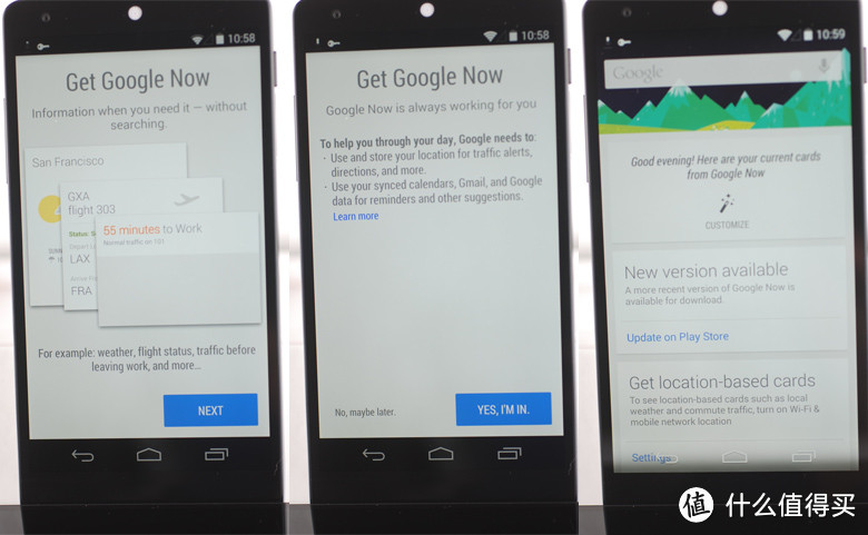 OK Google！Google 谷歌 Nexus 5 智能手机 黑白齐开 另附Google Now开启教程