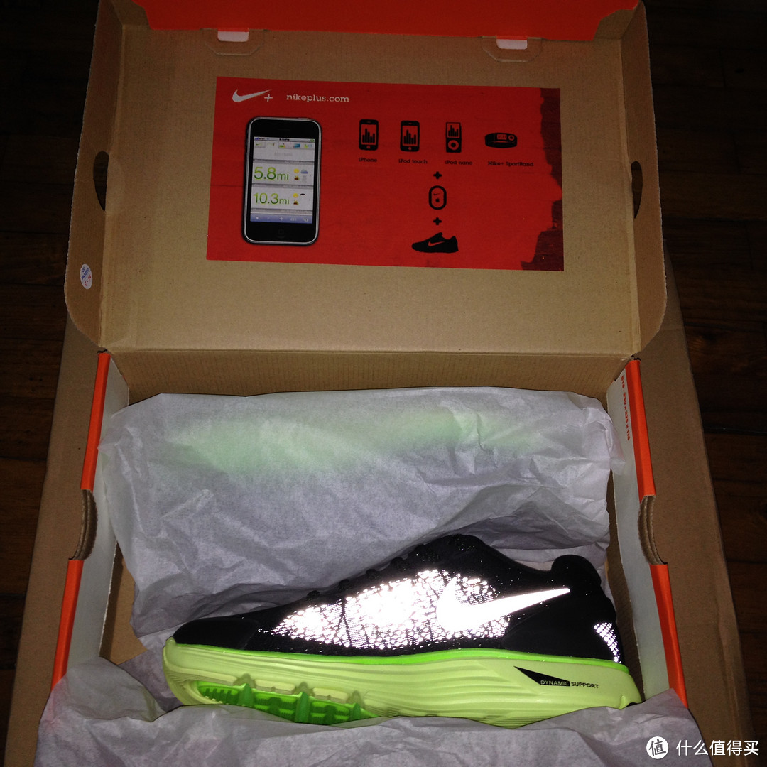 跑了就懂——Nike 耐克 跑步系列男子NIKE LUNARGLIDE+ 4 SHIELD跑步鞋 537475