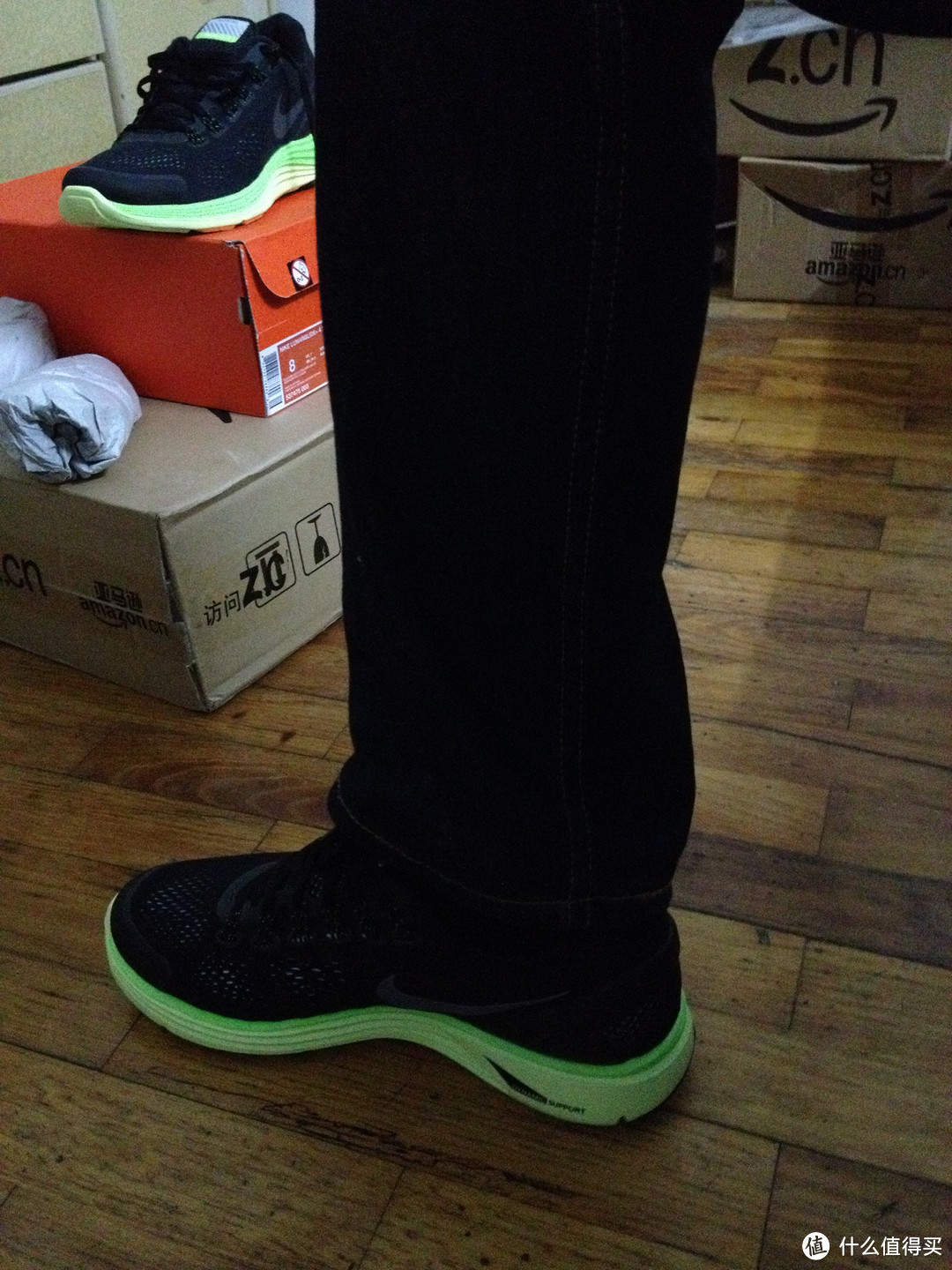 跑了就懂——Nike 耐克 跑步系列男子NIKE LUNARGLIDE+ 4 SHIELD跑步鞋 537475