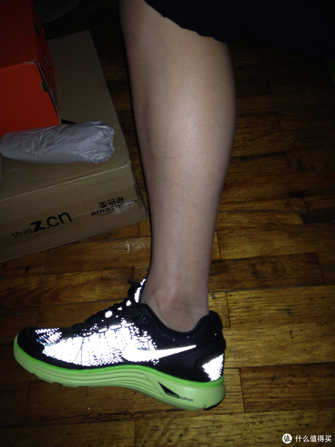 跑了就懂——Nike 耐克 跑步系列男子NIKE LUNARGLIDE+ 4 SHIELD跑步鞋 537475