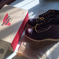 为了更好的搬砖！Red Wing Heritage Classic Work 6-Inch 经典款 男款复古工装靴 8196，不洗 不剪 不吹