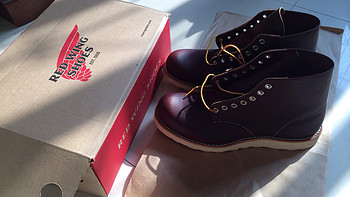 为了更好的搬砖！Red Wing Heritage Classic Work 6-Inch 经典款 男款复古工装靴 8196，不洗 不剪 不吹