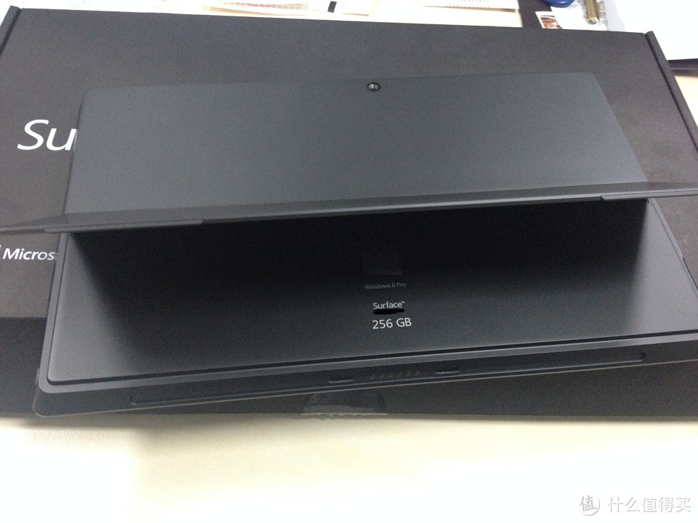 国行surface pro2 256G + type cover 2 开箱