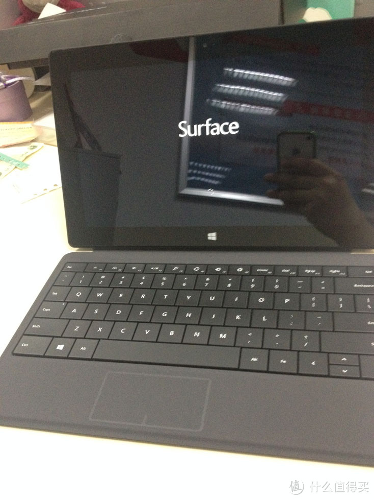 国行surface pro2 256G + type cover 2 开箱