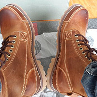 足下生辉！Rockport 乐步 Northfield Oxford 男士防水系带皮鞋 + Timberland 15551、15550 + Caterpillar 大黄靴