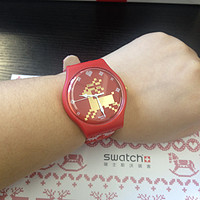 自己喜欢就好：SWATCH 斯沃琪 圣诞限量特别款 SUOZ172S 提前到手