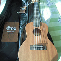 伪文艺青年必备道具——UMA 优玛 UKULELE 尤克里里 UK-03C 23寸