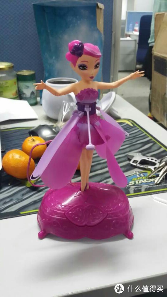 Flutterbye Flying Fairy Doll - Pink Flower 粉红花仙子 红外感应飞行玩具