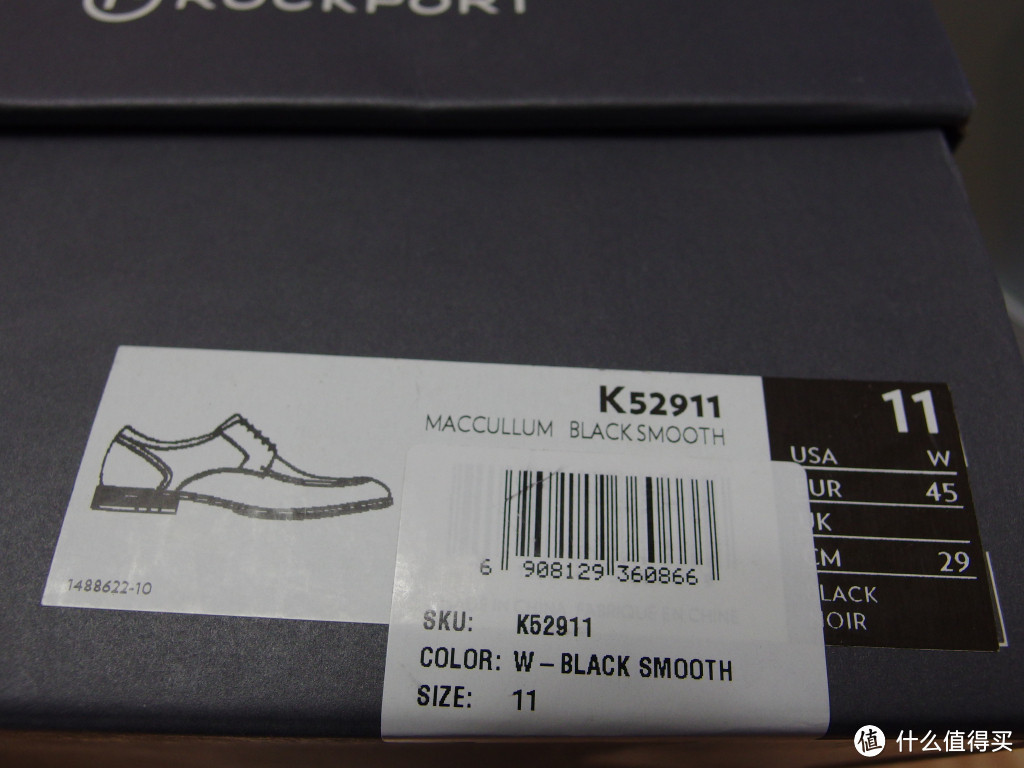 Rockport 乐步104K52911W 男款正装皮鞋