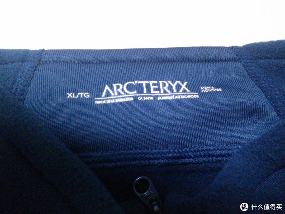 一生一件的神价鸟衣：ARC’TERYX 始祖鸟 男式 Rho AR Zip Neck 半拉链抓绒衣