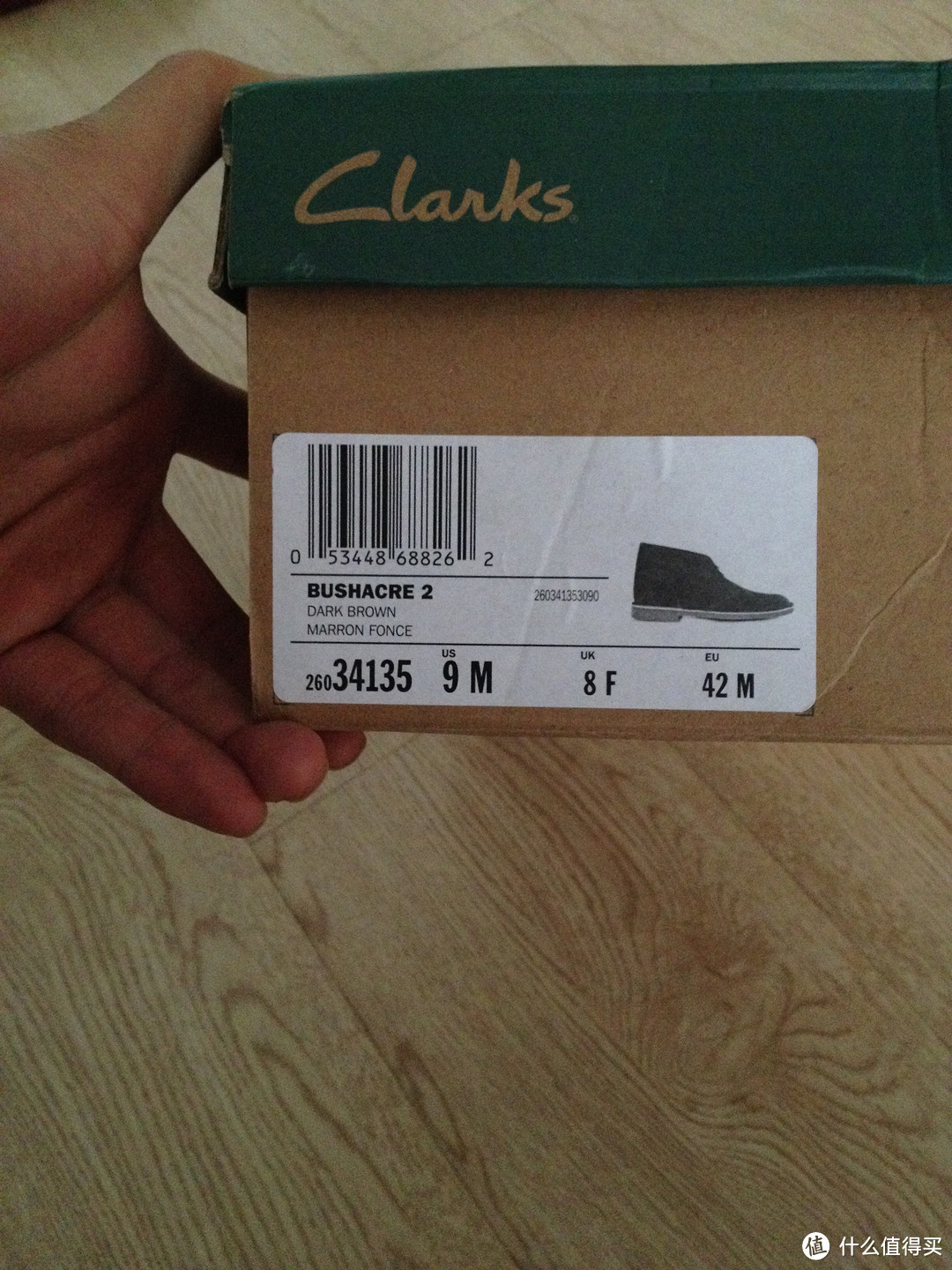 Clarks 其乐 Bushacre 2 男款沙漠靴