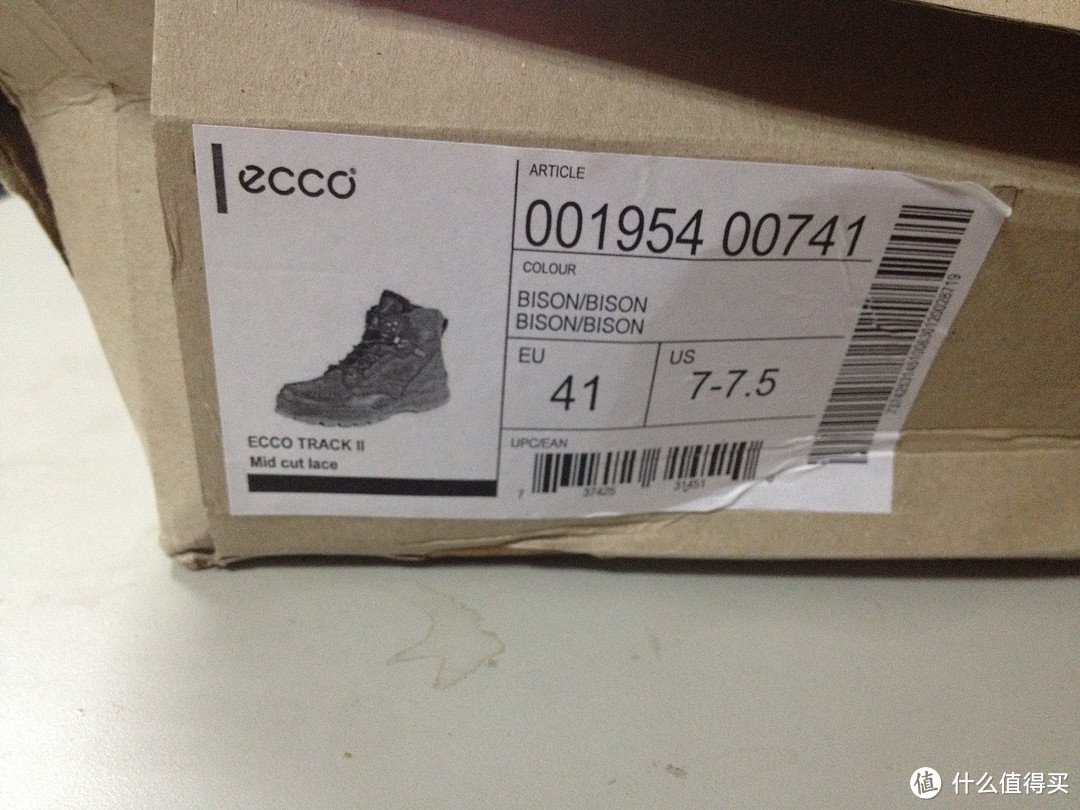 ecco 爱步 Track II Mid Gore-Tex 男款户外靴