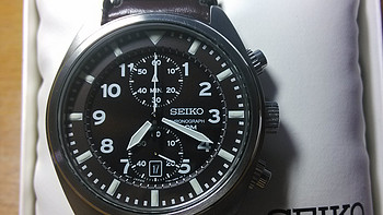 SEIKO 精工 CHRONOGRAPH系列 SNN241 男款石英腕表，很有feel的商务款