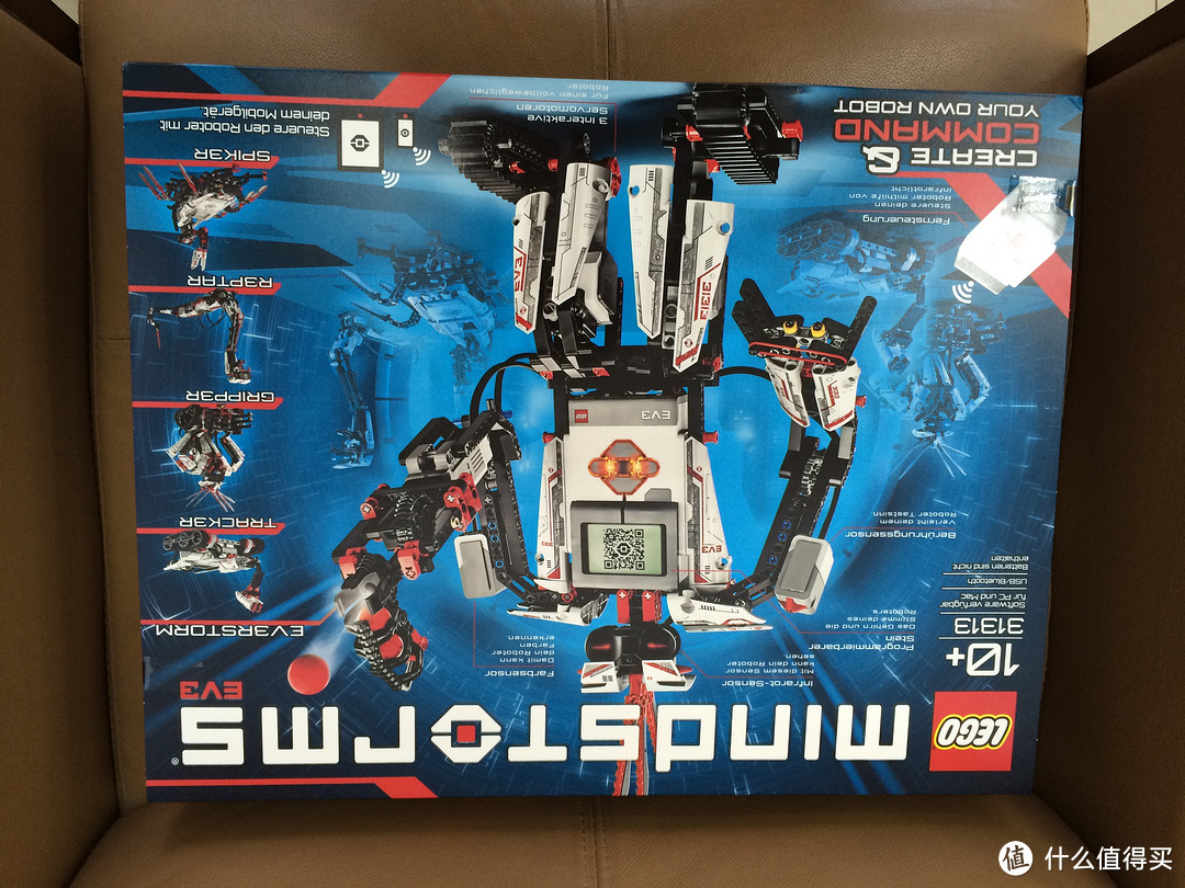 怕蛇误入：德亚入手的LEGO 乐高 Mindstorms EV3 三代机器人，附视频