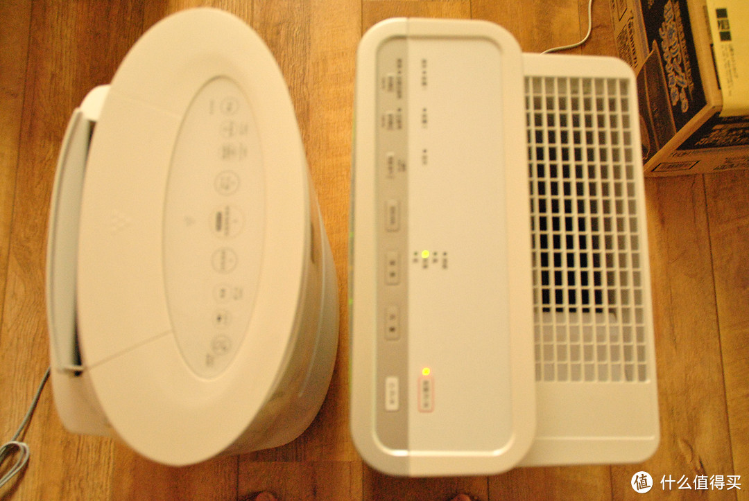 两款空气净化器简单对比：SHARP 夏普 KI-DX50-W 与 DAIKIN 大金 MCK57LMV2 