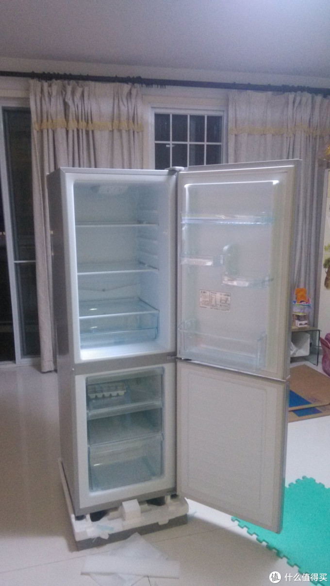 穷也要烧钱,聊聊我家的第二台冰箱:Panasonic 松下 NR-B19SP1-S 双开门冰箱