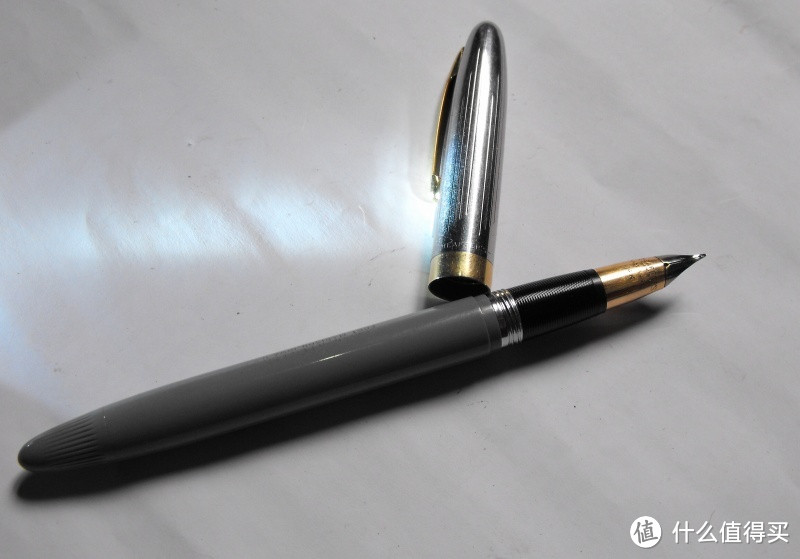 老佛爷驾到：sheaffer 犀飞利 14K 潜艇之哨兵 钯银 胜利尖 钢笔