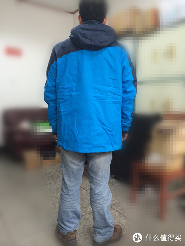 Columbia 哥伦比亚 Eager Air II Interchange Jacket 男款三合一冲锋衣 到手，尺码供大家参考