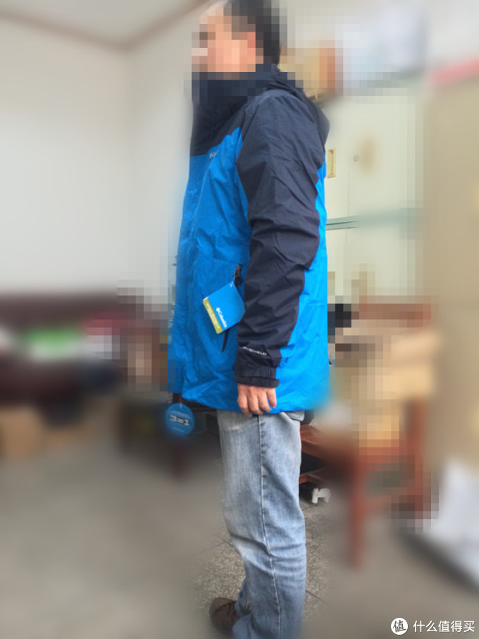 Columbia 哥伦比亚 Eager Air II Interchange Jacket 男款三合一冲锋衣 到手,尺码供大家参考