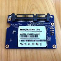 比上不足比下有余：Kingshare 金胜 K6系列 K6B2SSD032G 32G SATA2接口 1.8英寸 SSD固态硬盘