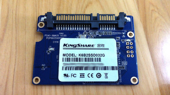 比上不足比下有余：Kingshare 金胜 K6系列 K6B2SSD032G 32G SATA2接口 1.8英寸 SSD固态硬盘