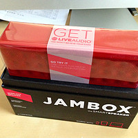 红色 Jawbone JAMBOX 蓝牙无线便携音箱 开箱简评