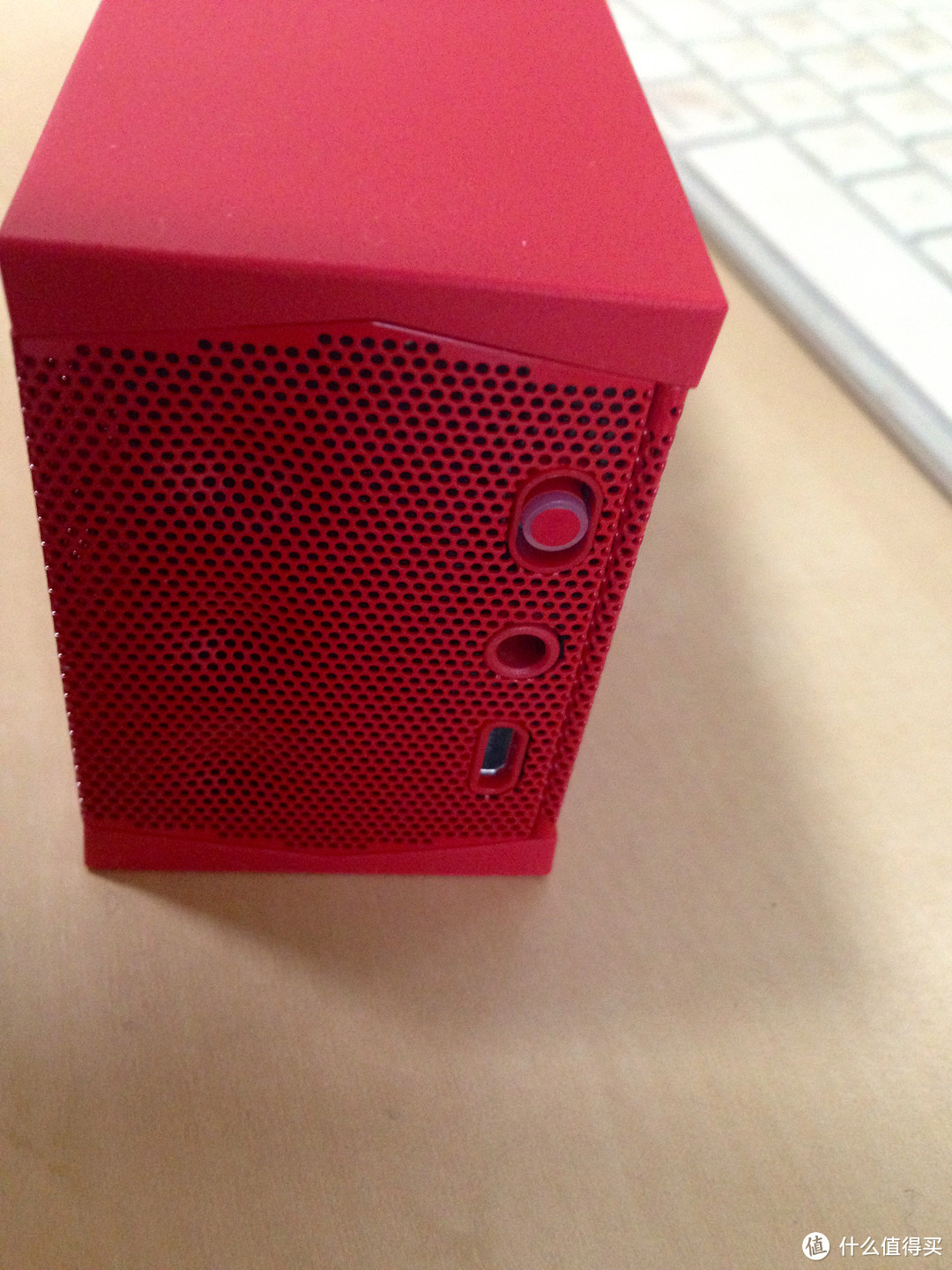 红色 Jawbone JAMBOX 蓝牙无线便携音箱 开箱简评