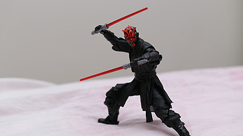 海淘 Hasbro 孩之宝 星球大战 6寸 可动模型：Luke Skywalker 卢克·天行者 V.S  Darth Maul 达斯·摩尔 