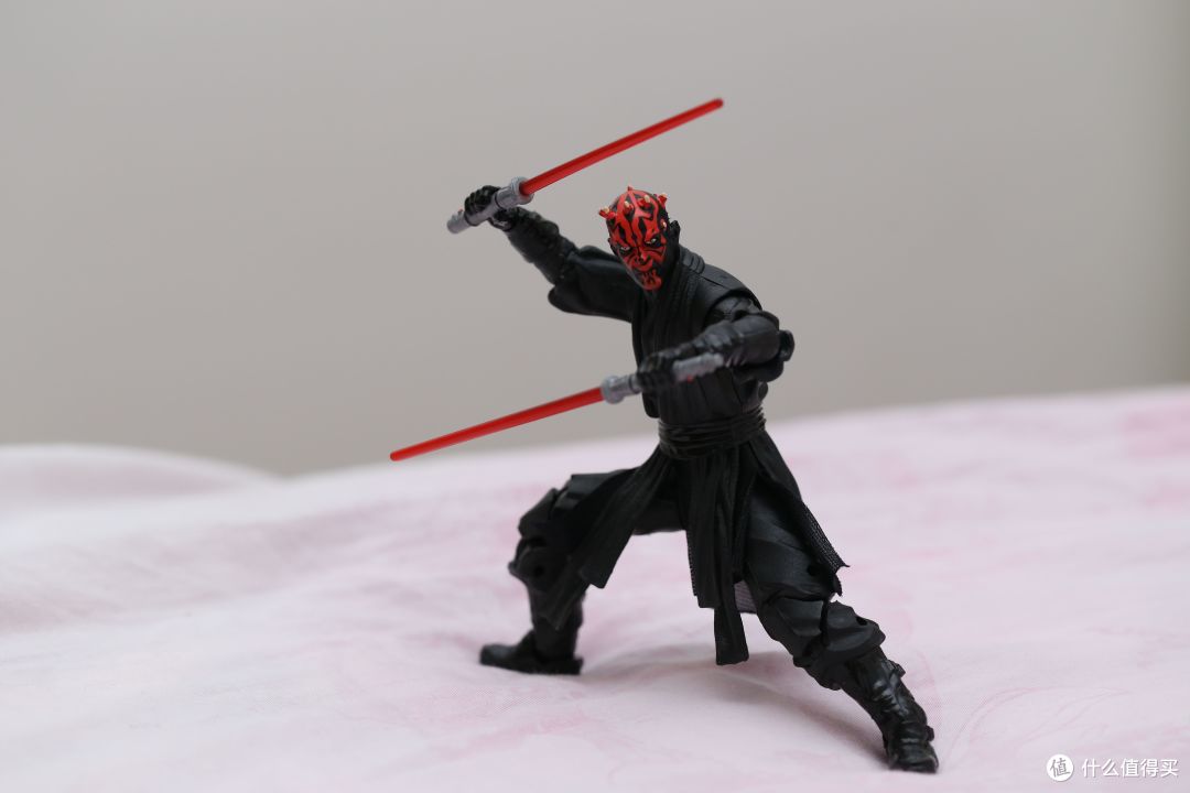 海淘 Hasbro 孩之宝 星球大战 6寸 可动模型:Luke Skywalker 卢克·天行者 V.S Darth Maul 达斯·摩尔