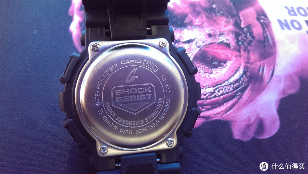 CASIO 卡西欧 G-SHOCK 男款运动腕表 GD-100GB