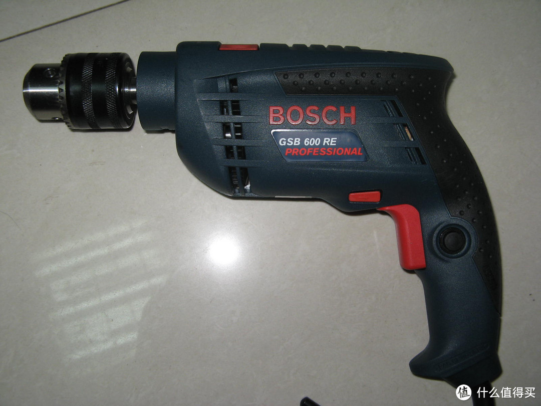 家装必备：BOSCH 博世 GSB600RE set 13毫米冲击钻套装