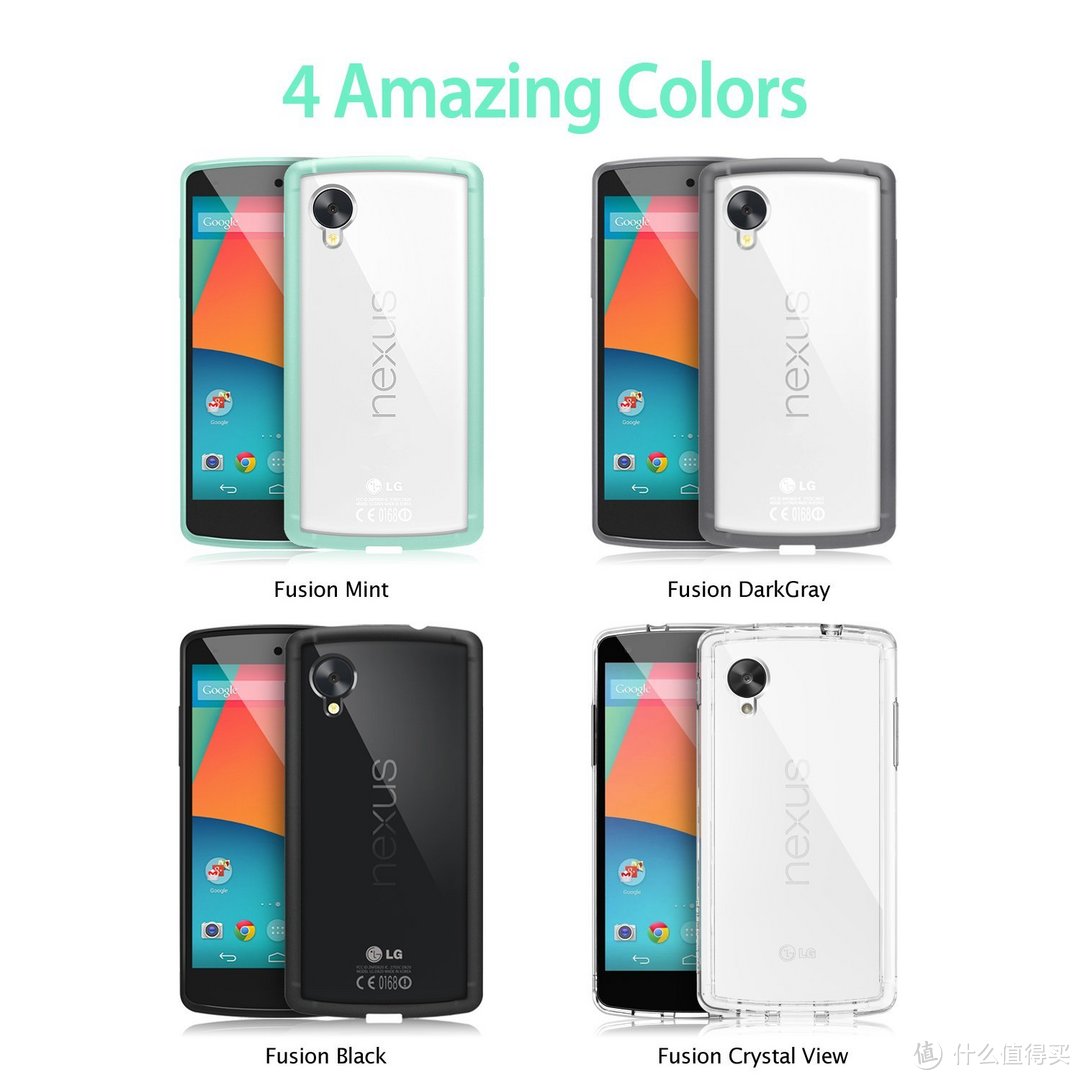 Google 谷歌 Nexus 5 Ringke保护套 & Spigen 高清贴膜 SGP10559