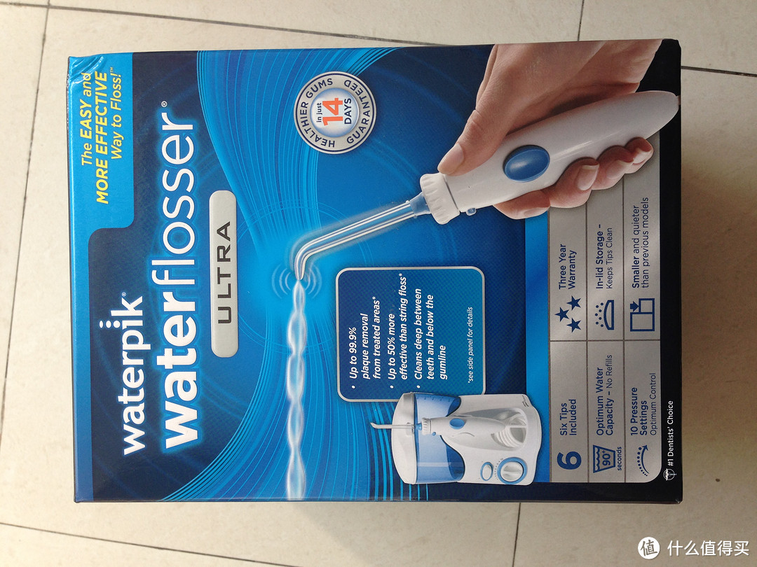 Waterpik 洁碧 WP-100EC 超效型水牙线