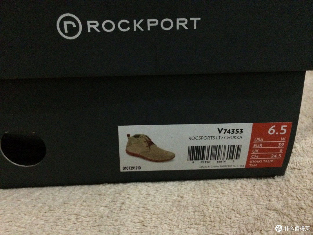 Rockport 乐步 RocSports Lite 2 Chukka 男靴
