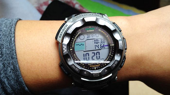 Casio 卡西欧 PRW2500T-7CR 登山系列 男款太阳能电波表，附截表链教程