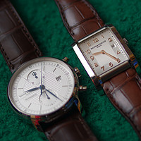 Baume & Mercier 名士 Classima 克莱斯麦系列 男款腕表 8692 + Hampton 女表 MOA10081