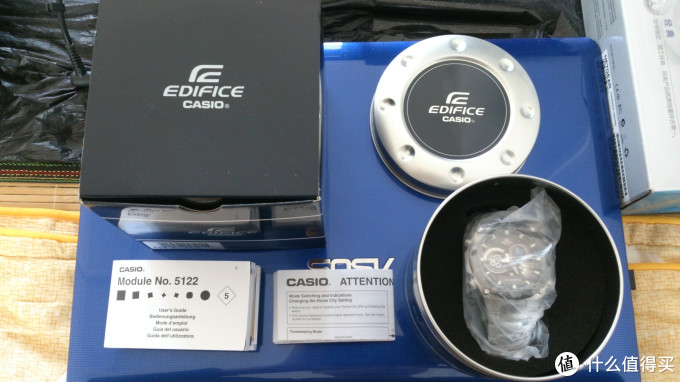 CASIO 卡西欧 EQW-M1100DB 机械迷城 男款赛车腕表,附拆表带及简单设置教程