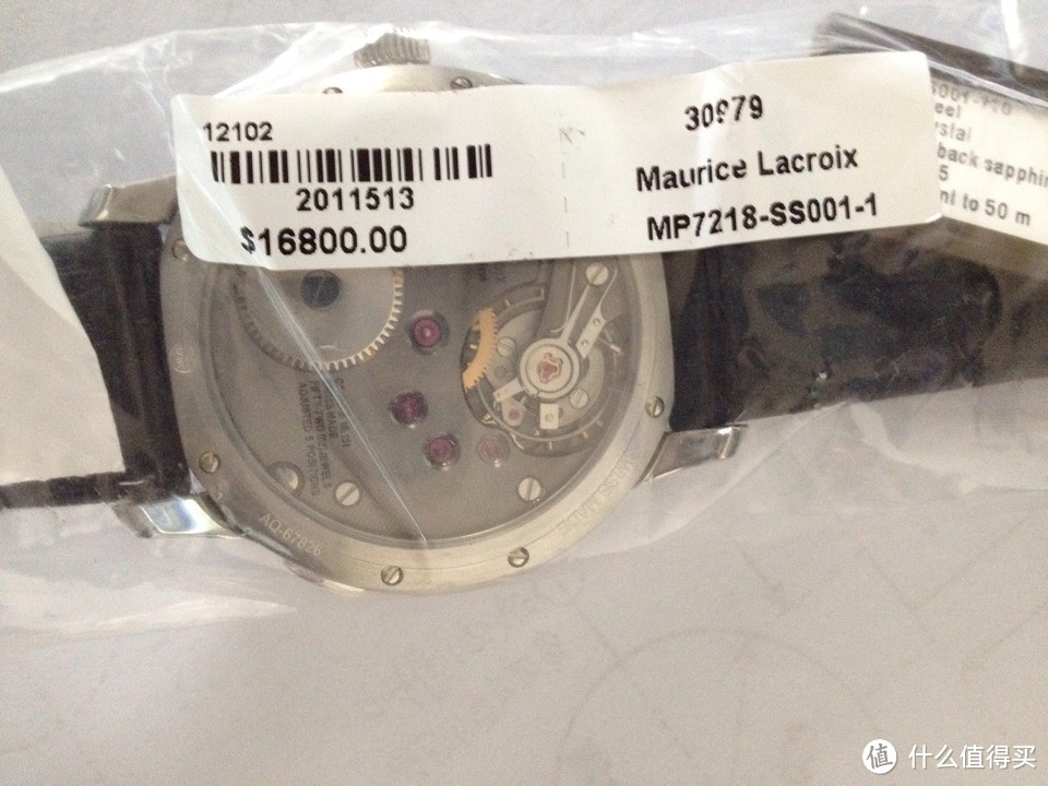 Maurice Lacroix 艾美 匠心系列 MP7218-SS001110 男士 机械腕表，我就看看 我不说话