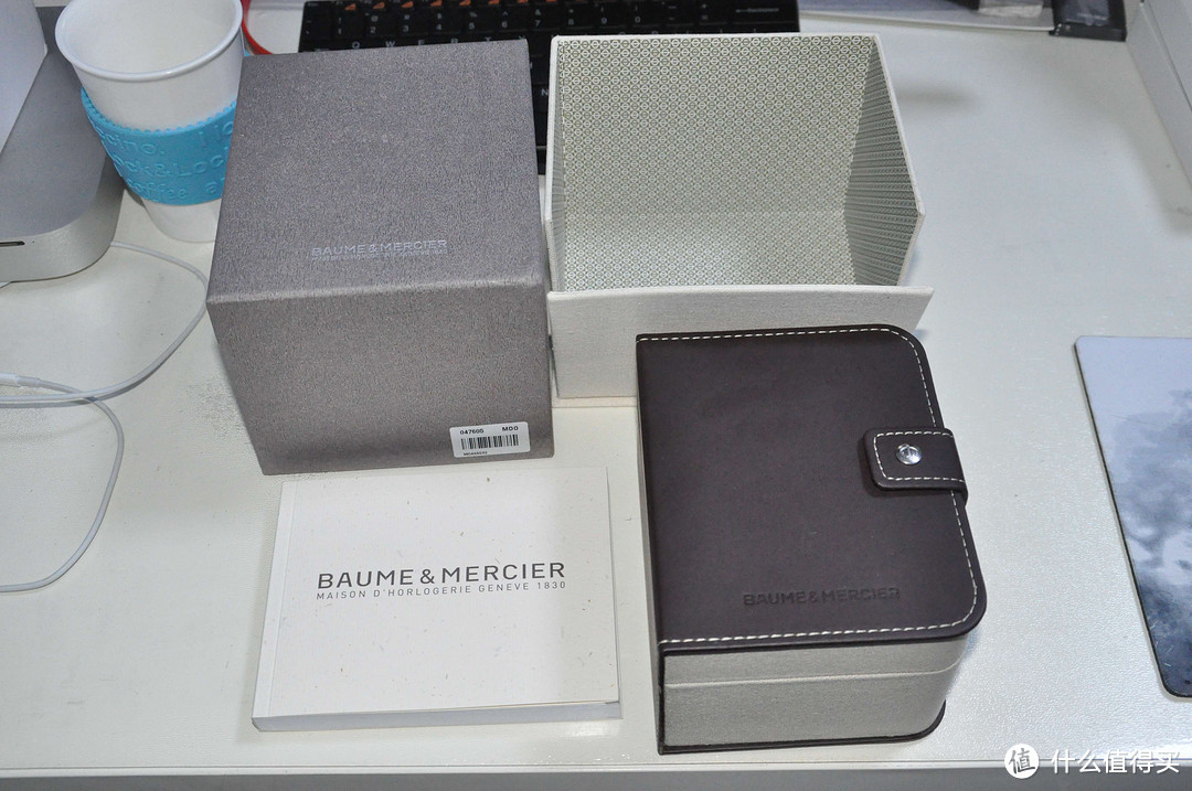 大爱白底蓝针：Baume & Mercier 名士 Classima 克莱斯麦系列 男款 自动机械 计时腕表 8692