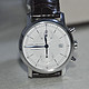 大爱白底蓝针：Baume & Mercier 名士 Classima 克莱斯麦系列 男款 自动机械 计时腕表 8692