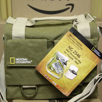 国家地理 NG 2346 单肩相机包外观展示(扣具|内胆|拉链)