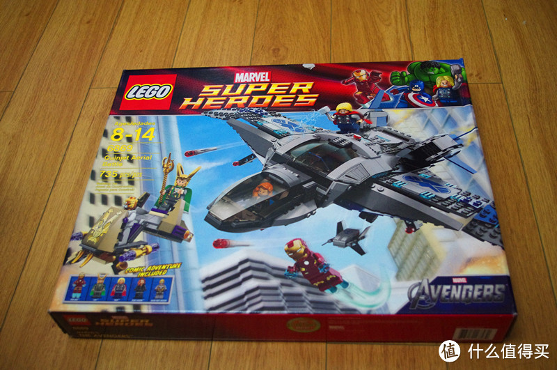 说好的 LEGO 乐高 6869 超级英雄系列 Quinjet 复仇者联盟 昆式喷射机大空战