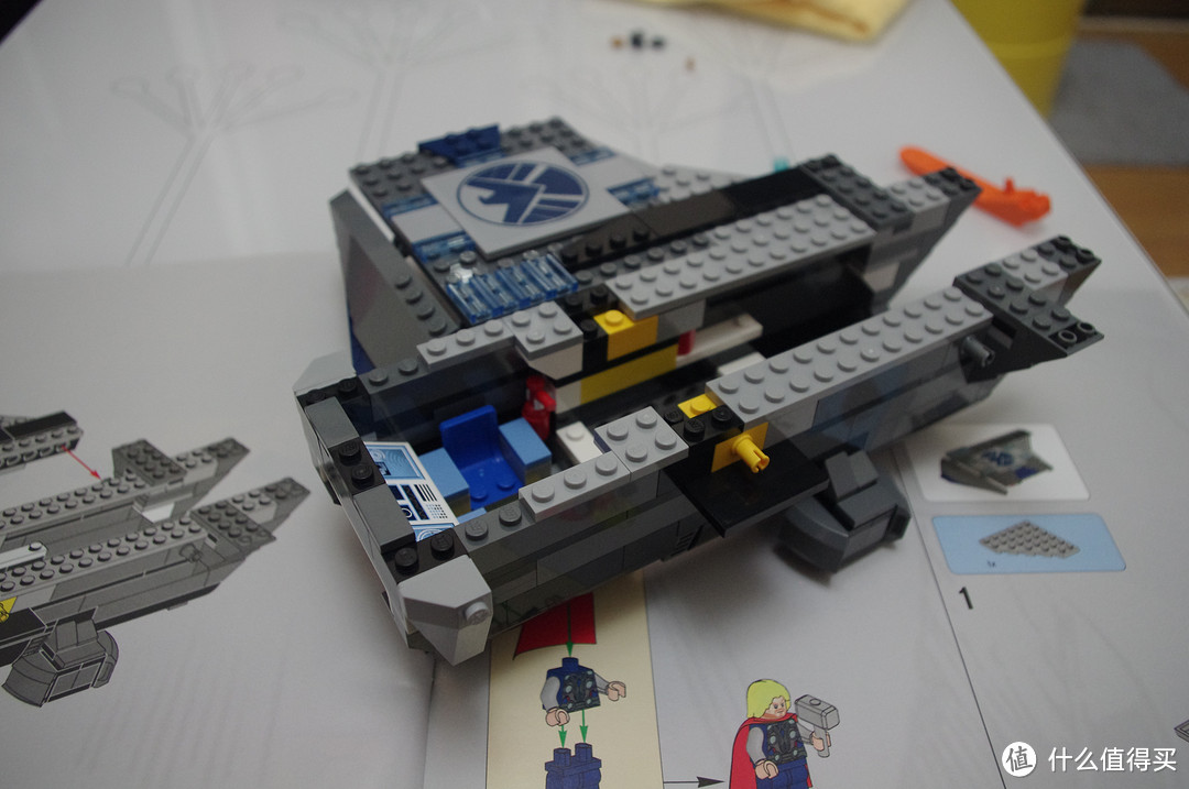 说好的 LEGO 乐高 6869 超级英雄系列 Quinjet 复仇者联盟 昆式喷射机大空战