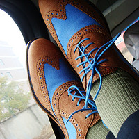 蜈蚣星人之通勤皮鞋 篇一：Cole Haan Air Colton Casual Wingtip 雕花男鞋 + 手配DIY鞋尖铁片