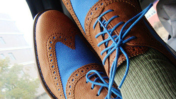 Cole Haan Air Colton Casual Wingtip 雕花男鞋 + 手配DIY鞋尖铁片