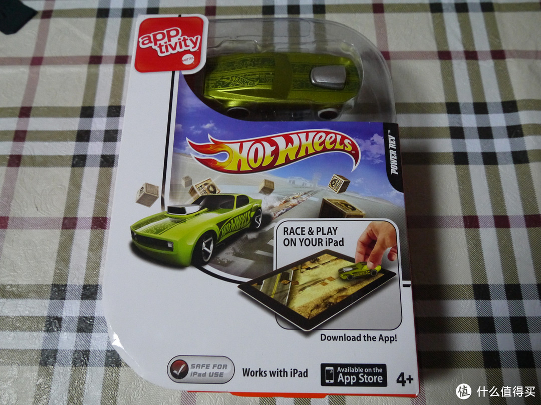 Mattel 美泰 Hot Wheels 风火轮 iPad 互动游戏 玩具车，首先你要有个iPad